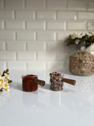 سس خوری پیرکس دسته چوبی